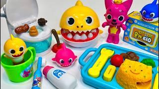 [Toy ASMR] Babyshark Potty training Toy & Brushing Teeth Toys ASMR | Satisfying Toy Unboxing ASMR