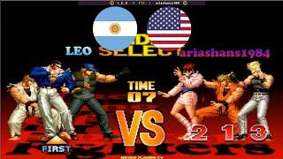 The King of Fighters '97  LEO (Argentina) vs ariashans1984 (Usa) kof97