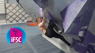 Retired Pro Climber Tests Olympic Level Boulders