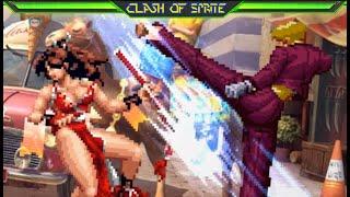 不知火舞 [ Mai Shiranui ] vs King [ Art of Fighting ] KOF King of Fighters 2002