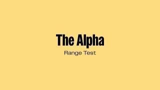 Alpha Murf Electric Bike Range Test