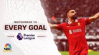 Every Premier League goal from Matchweek 14 (2024-25) | NBC Sports