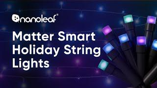 Nanoleaf Matter Smart Holiday String Lights | Unboxing + Setup