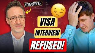 Huge US Visa Interview Red Flag & Denial Reason