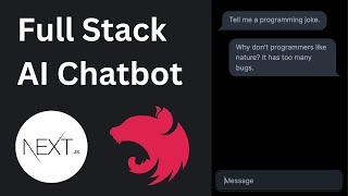 Build an AI Chatbot With NestJS & Next.js | OpenAI Full Stack