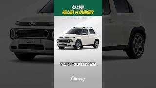 첫차로 캐스퍼 vs 아반떼?