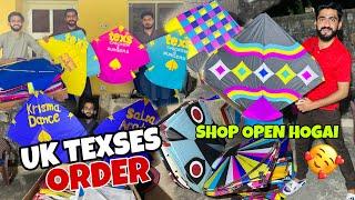 KITE SHOP 3 Months ky bad open Hogai international delivery uk  & Italy  kites packing