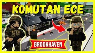 KOMUTAN ECE MASUM İNSANLARI KURTARIYORROBLOX BrookhavenRP