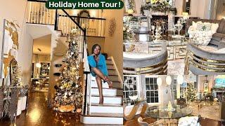 2022 CHRISTMAS HOME TOUR!!  | FULL HOUSE TOUR | GLAM HOME DECORATING IDEAS FOR CHRISTMAS