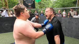 The most Bizarre and crazy backyard fight you will see