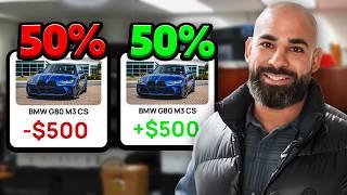 We GAMBLED For a Discount on This BMW?! | Day In The Life Of A LUXURY Car Dealer