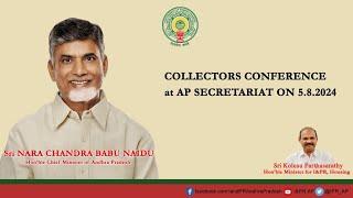 Hon’ble CM of AP Sri. Nara Chandrababu Naidu is Conducting District Collectors Conference