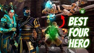 Best 4 Hero to Beat Bulwark Easily - Shadow Fight 4 Arena