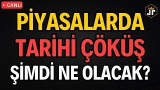 CANLI Global ve Kripto Piyasalarında Tarihi Çöküş! Şimdi Ne Olacak? Bitcoin ve Altcoin Son Durum!
