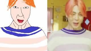 Kpop drawing Meme #1 ||BTS - Boy With Luv ||KPOP Society