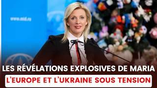 URGENT: ZAKHAROVA EXPOSE DES VÉRITÉS CINGLANTES SUR L’UKRAINE, L’EUROPE ET LES AMBITIONS NUCLÉAIRES