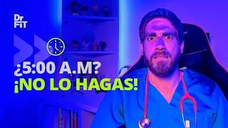 ¿Levantarse a las 5:00 am es la clave del éxito? ¡MITO O REALIDAD! - Explicación médica - Dr.Fit