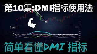 EP-10 技术分析教学 | 趋向指标DMI指标的基本使用 Directional Movement Index