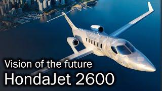 HondaJet 2600 - the new Japanese concept