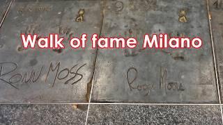 walk of fame milano visit