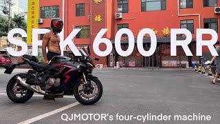 QJMOTOR SRK 600 RR review in English