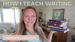 HOW I TEACH WRITING || HOMESCHOOL SHOW & TELL - MAKING WRITING FUN