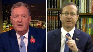 Piers Morgan vs Israeli President Isaac Herzog | Full Interview On Israel-Hamas War