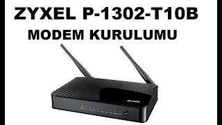 ZYXEL P-1302-T10B MODEM KURULUMU