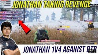 Jonathan  1vs4 BTR Clutch || Jonathan prove Indians are best 