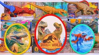 Unboxing Review Jurassic World Toys | Giant Mystery Dinosaur Egg, Indoraptor , Spider Rex | ASMR