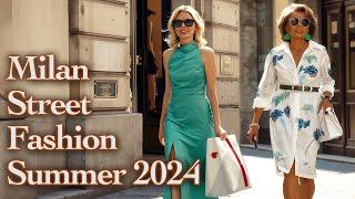  Italian Street Fashion 2024. The latest fashion trends. Beautiful summer outfits