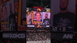 Celebrity Look-Alike Cam at Anaheim Ducks Game