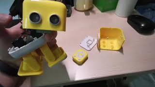 Разборка Робота Cubee Осмотр компонентов и внутринностей робота Disassembling the Robot Cubee review