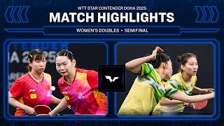 He/Zong vs Yoon/Kim | WD SF | WTT Star Contender Doha 2025
