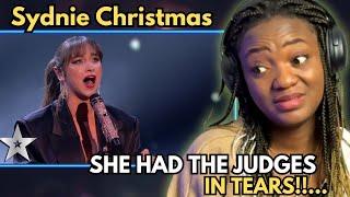 Sydnie Christmas blows Judges away singing 'My Way' | Semi-Finals | BGT 2024| REACTION