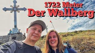 Aufstieg auf 1722 Meter - Der Wallberg