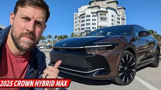 2025 Toyota Crown Hybrid Max - A better Daily Driver vs. the New Camry?