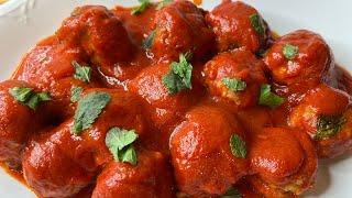 SARDINES MEATBALLS WITH SAUCE by Betty and Marco - Quick and easy recipe