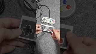 تفاوت دسته نینتندو با سوپر نینتندو / difference between snes and nes