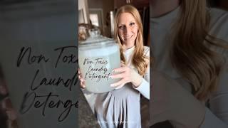 My VIRAL Non Toxic HOMEMADE Laundry Detergent + FREE RECIPE in Description! No Ebook Purchases