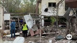 Rinatya in central Israel suffers heavy damage after rocket attack | VOA News