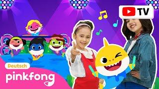 8-Bit Baby-Hai | Baby Shark Dance Deutsch | Tanzen und Bewegen | Pinkfong, Baby Hai! Kinderlieder