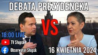 Debata Prezydencka kandydatów na stanowisko Prezydenta Miasta Słupska - druga tura