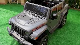 Jeep Gladiator Carro A Bateria Com Controle Remoto Veículo Elétrico Infantil 12V