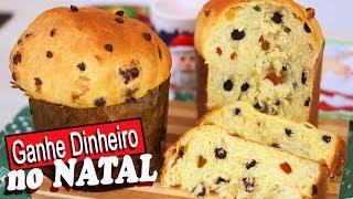 A MELHOR E MAIS FÁCIL RECEITA DE PANETONE E CHOCOTONE DESSE NATAL + QUANTO GASTEI E PREÇO DE VENDA!