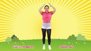 Head, Shoulders, Knees & Toes in Spanish - by Native Speaker | Cabeza, Hombros, Rodillas y Pies