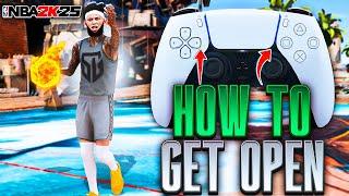 HOW to GET OPEN in NBA 2K25! DRIBBLE TUTORIAL w/HANDCAM! NEW L2 CANCEL + SPEEDBOOST + QUICKSTOP 2K25