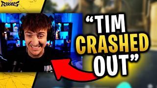 Ninja Reacts to Tim Crashing Out While Solo Q