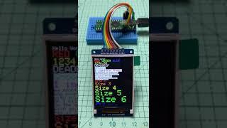 Arduino_GFX Teensy++2.0 ST7789