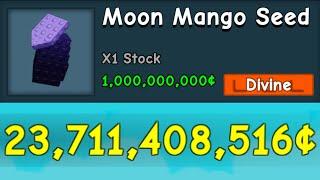 I Used The Moon Update To Become OP On Grow A Garden...